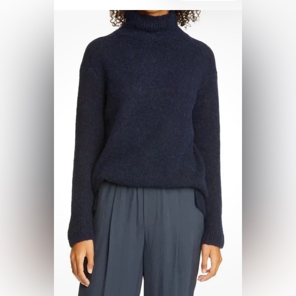 Vince Sweaters - $395 Vince Turtleneck Sweater Size m Large Navy